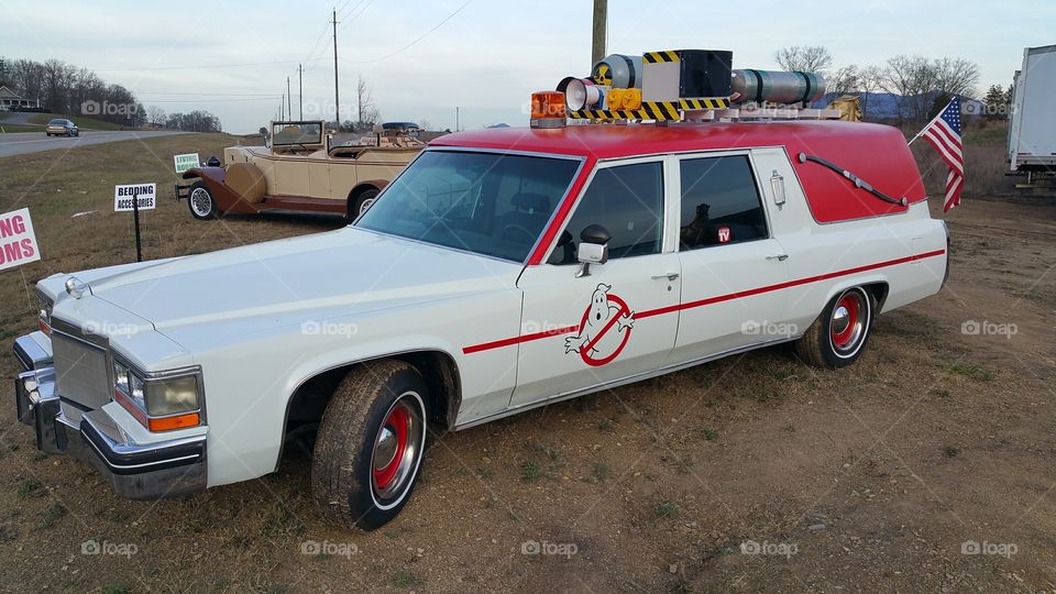 Ghostbusters vehicle
