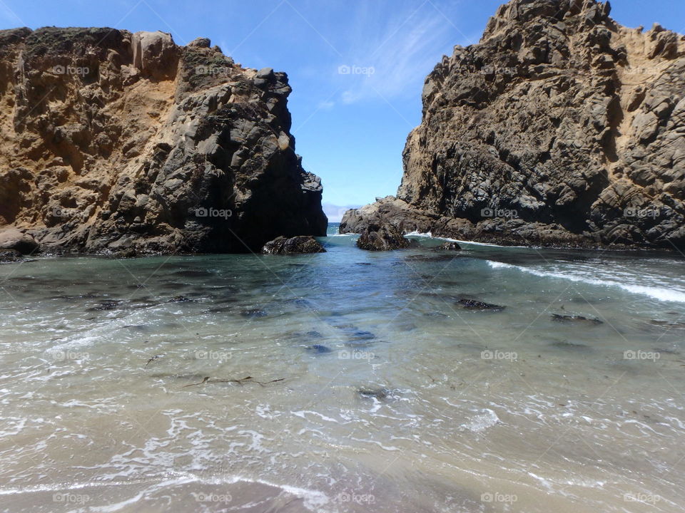 Rocky Waters of California