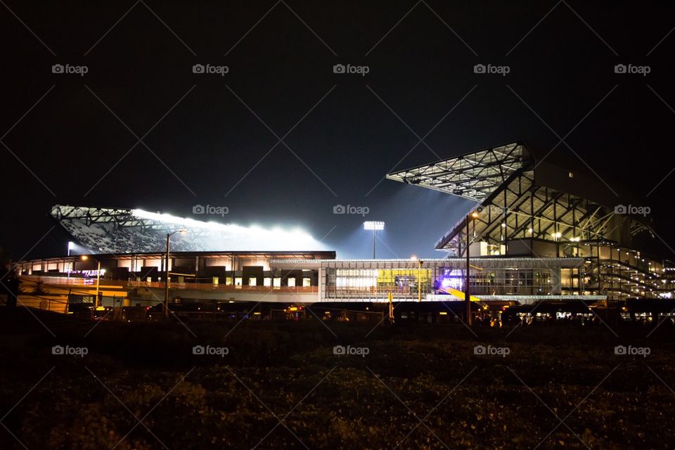 Husky stadium in Seattle, Washington 