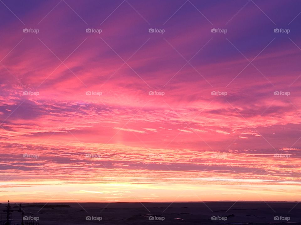 sunrise in the desert 2 