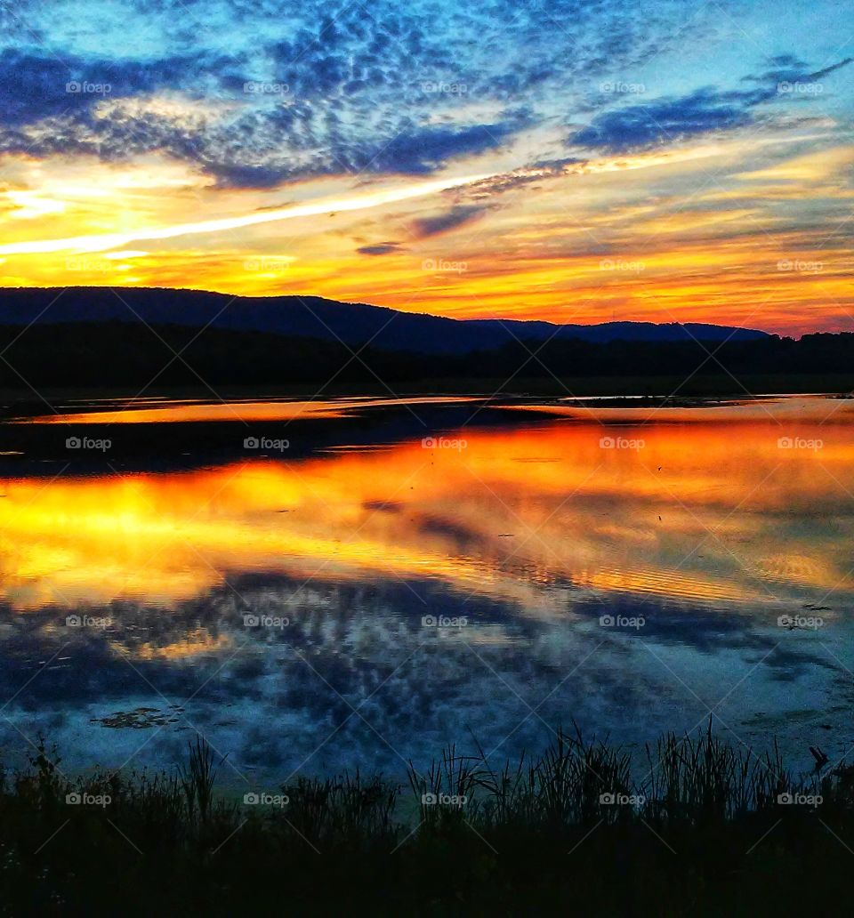 Sunset- Water