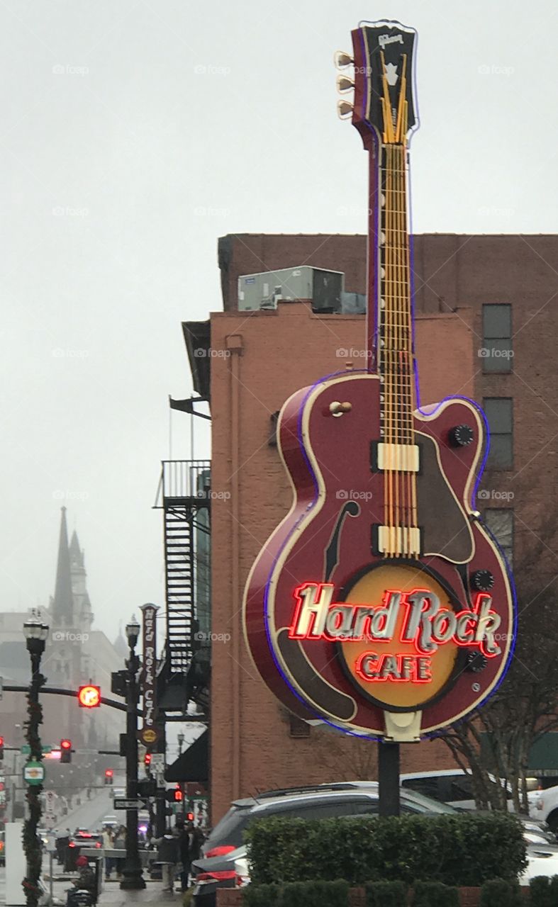 Hard Rock Cafe in Nashville 