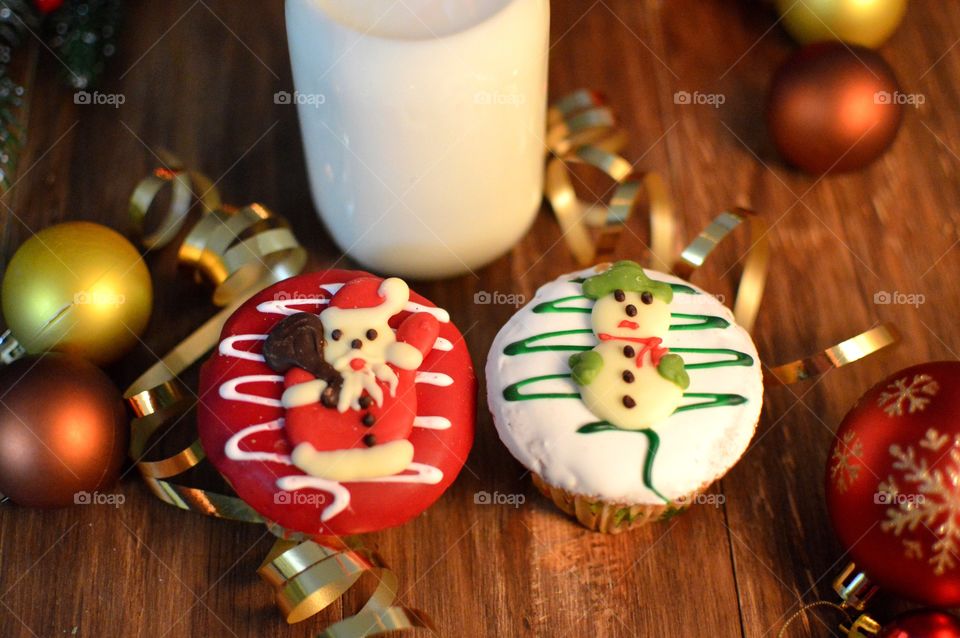 Preparing snacks for Santa