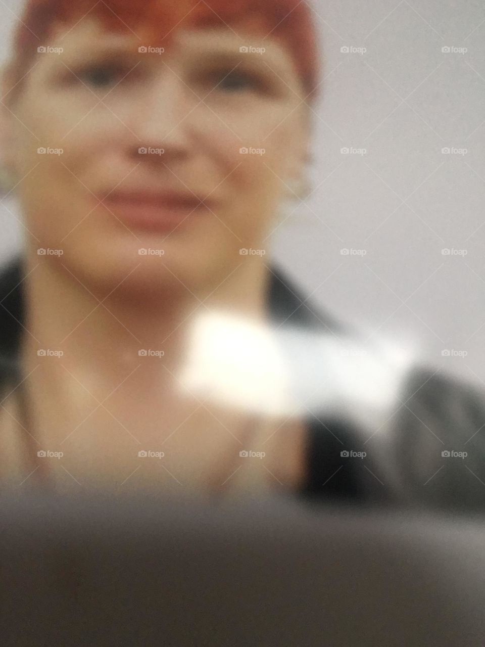Humorously I thought that the glossy passport sized portrait of myself should represent me, “Petra Schiller” in a photograph. Slightly bent and reflecting the light the project was a success !!! 2020. Hypnotic Productions