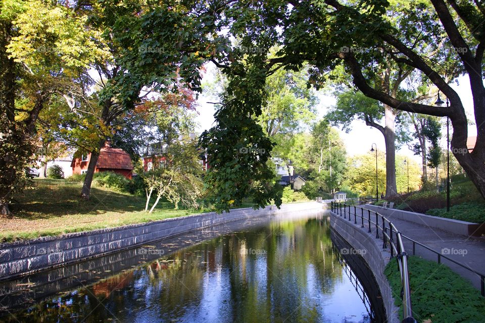 Autumn in Norrtälje, Sweden