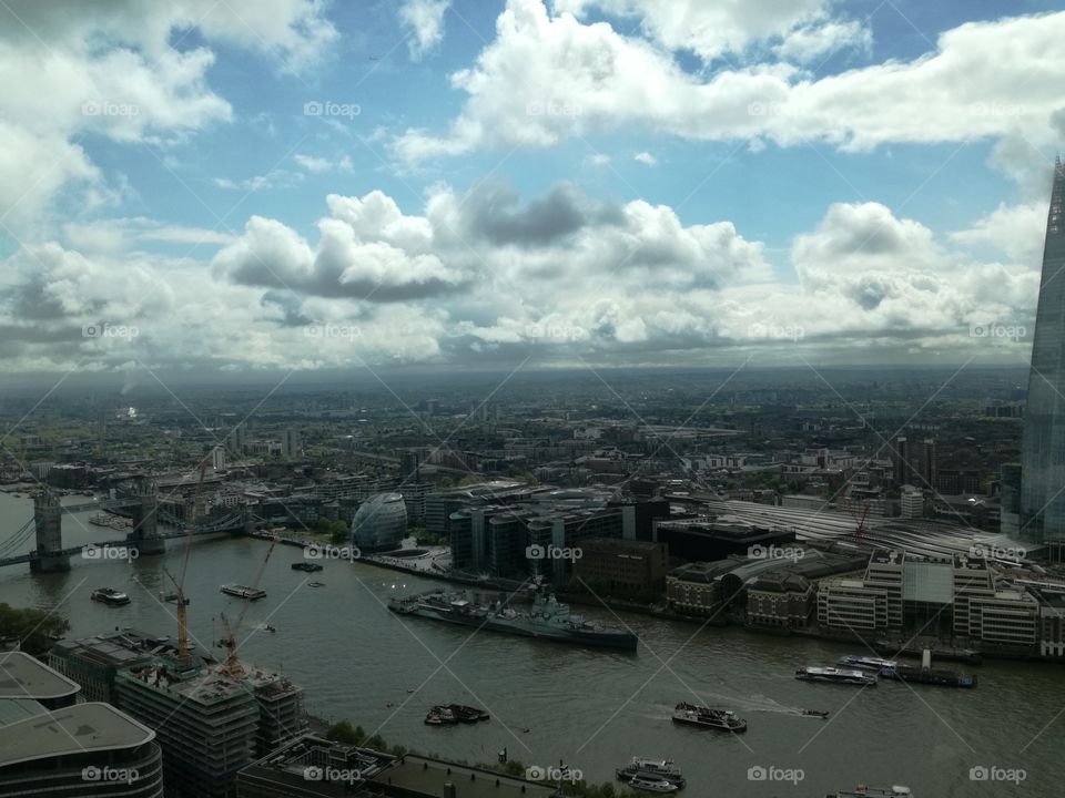 London view from Sky Garden