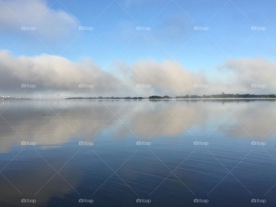 Scenic view of the clouds
