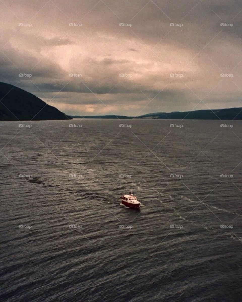Sailing Loch Ness