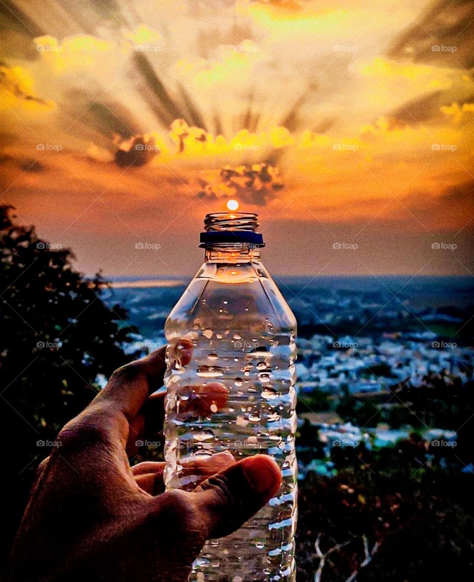 Sunset in Bottle