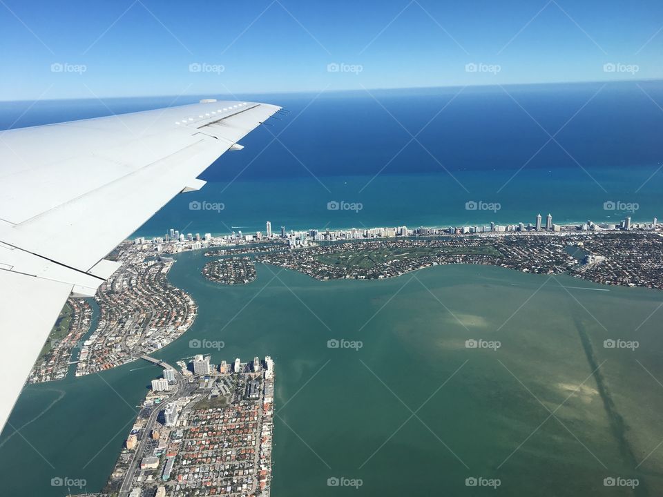 Flying into Miami for vacation 