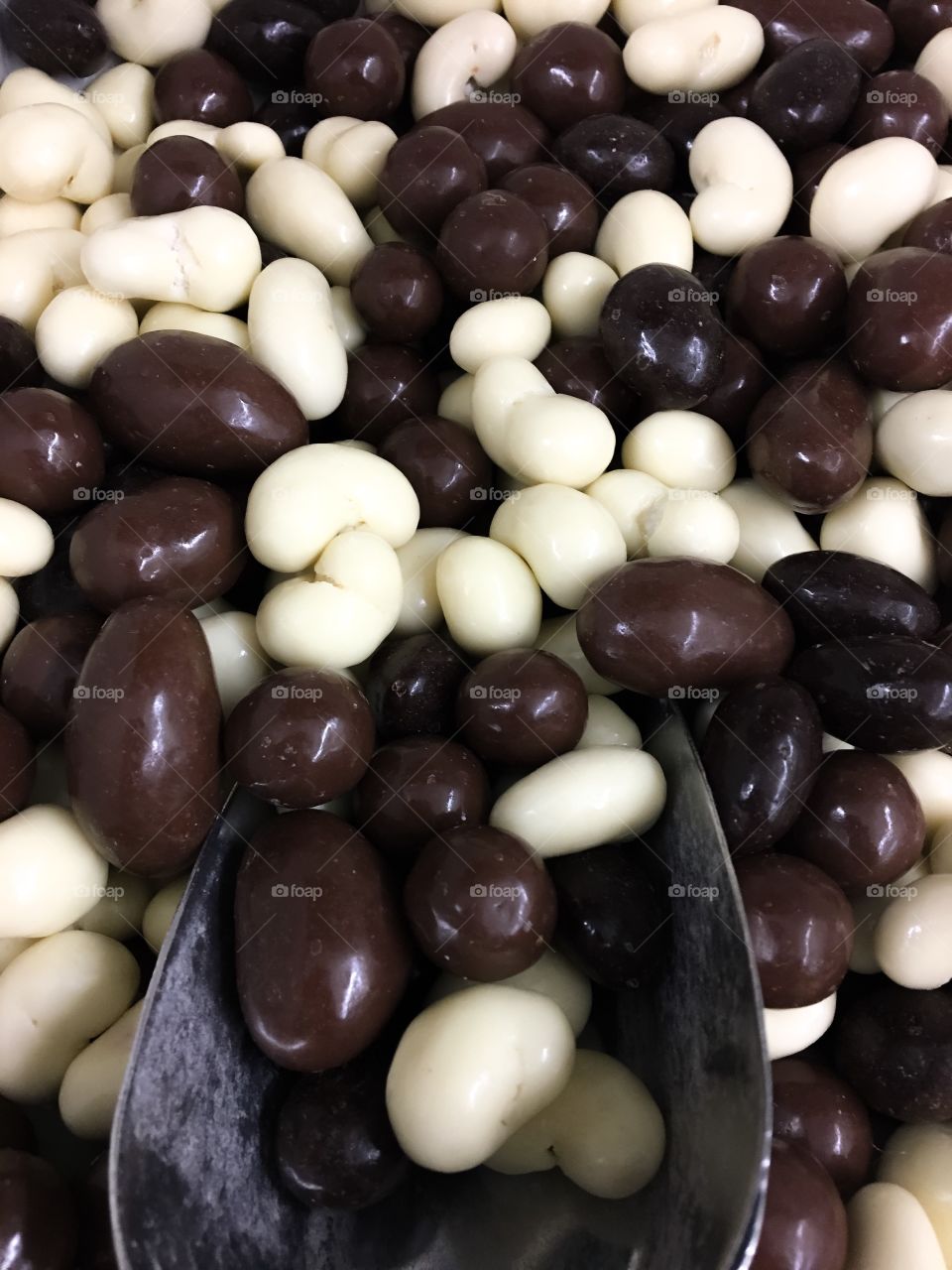 Chocolate coated nuts