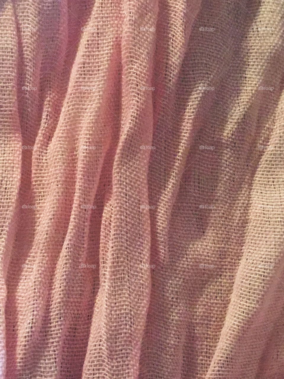 Macro pink linen