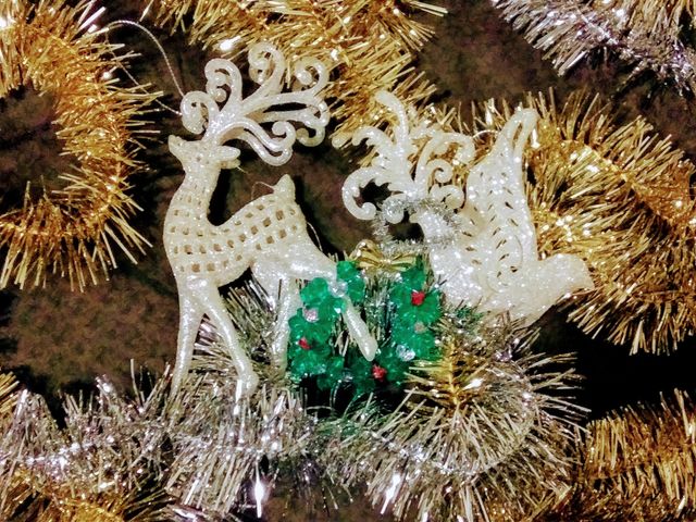 ready to decorate for Christmas