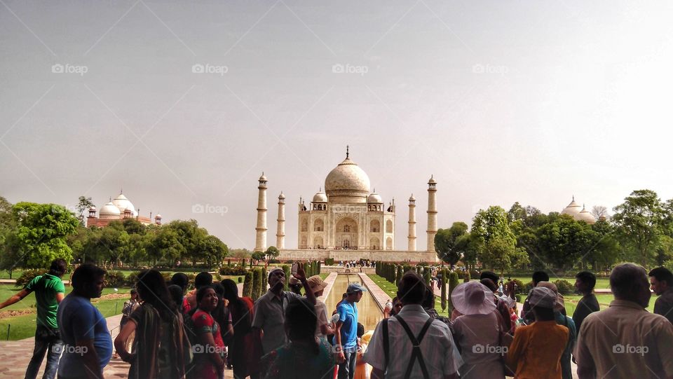 taj Mahal heritage site in india