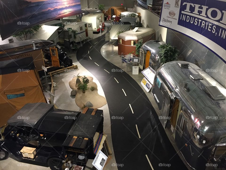 Recreational Vehicle Museum and Hall of Fame, Elkhart, Indiana. 