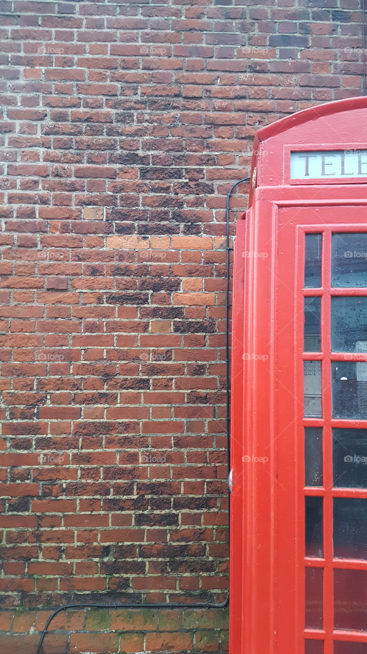 The beauty of the telephone box