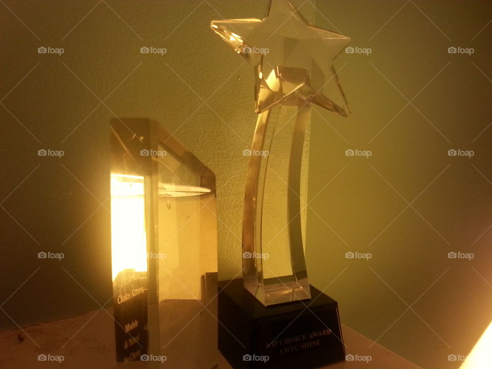 My first Acting Trophies