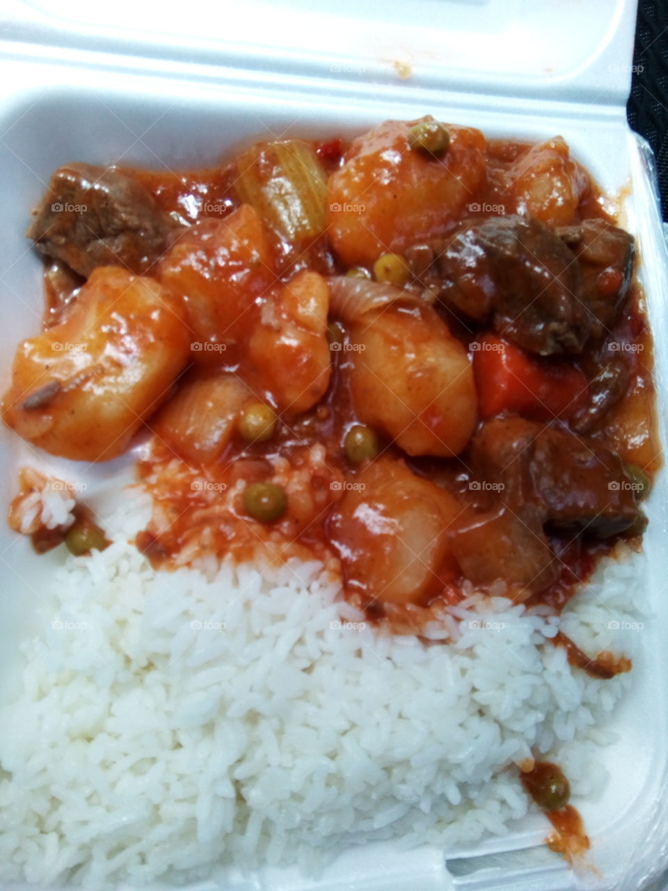 Beef Stew and Rice