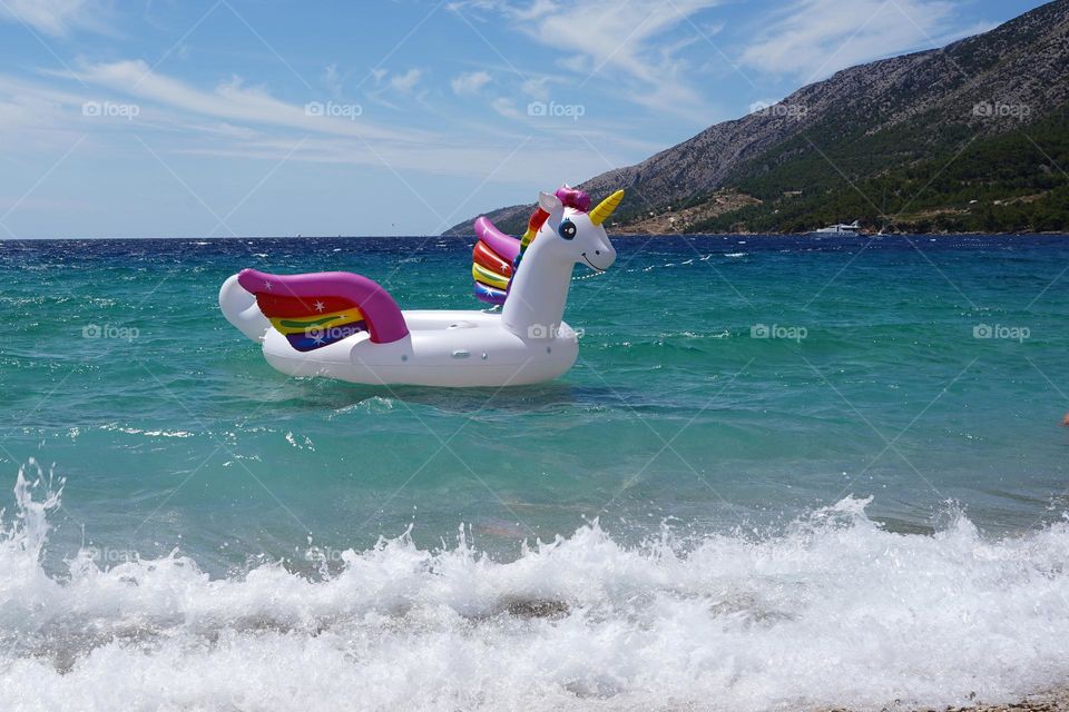 Unicorn on the Waves