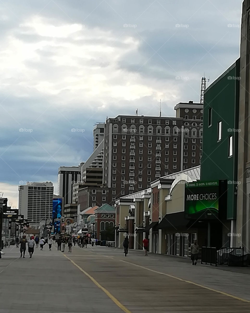 Atlantic City boardwalk