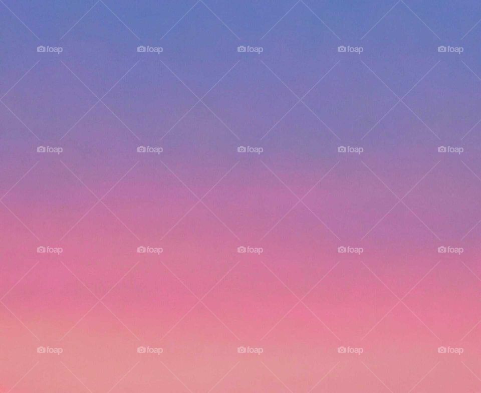 Sky at Sunset, No Filter