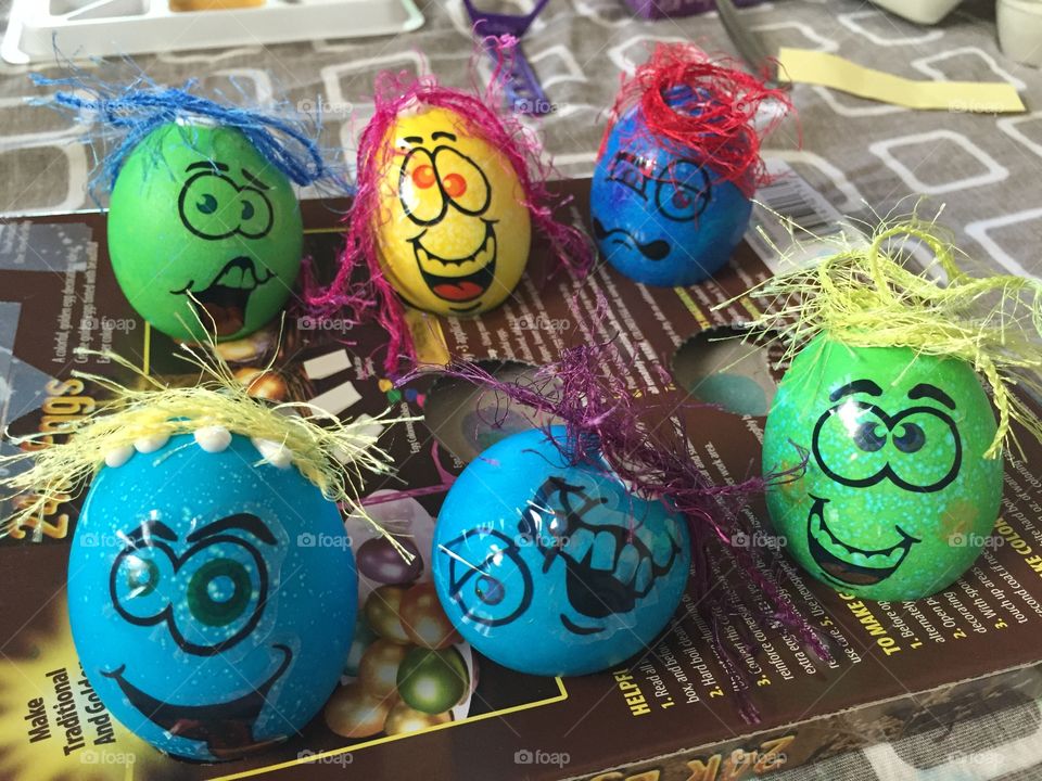Easter Egg Dysfunctional Family 