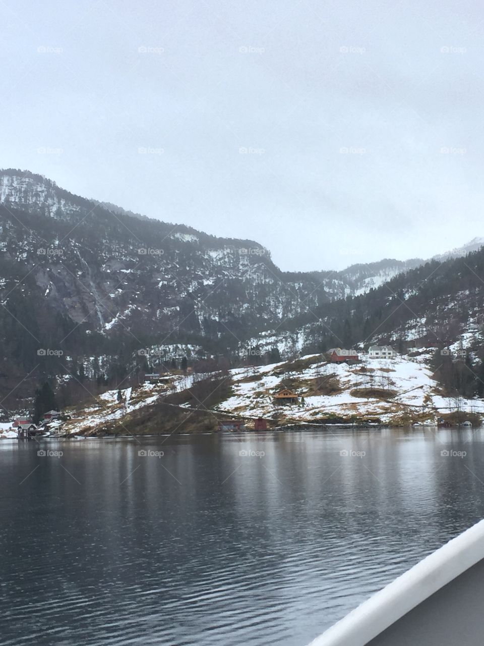 Water, Mountain, Travel, Landscape, Snow