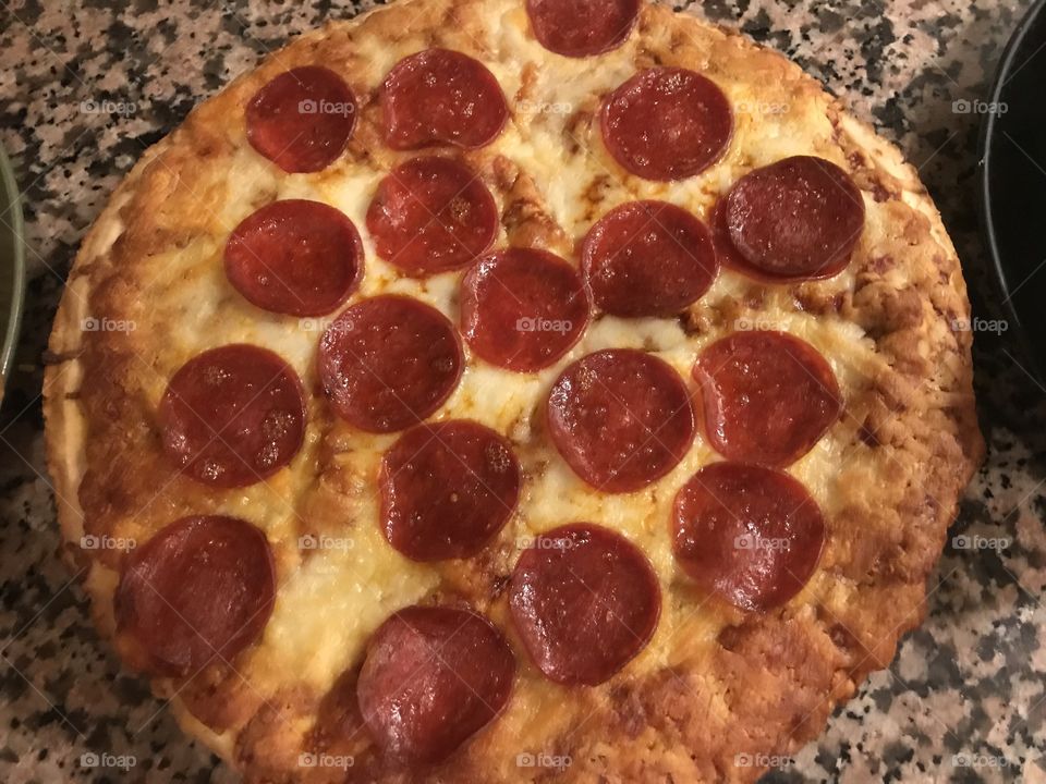 Homemade Pizza in america🍕❤️    