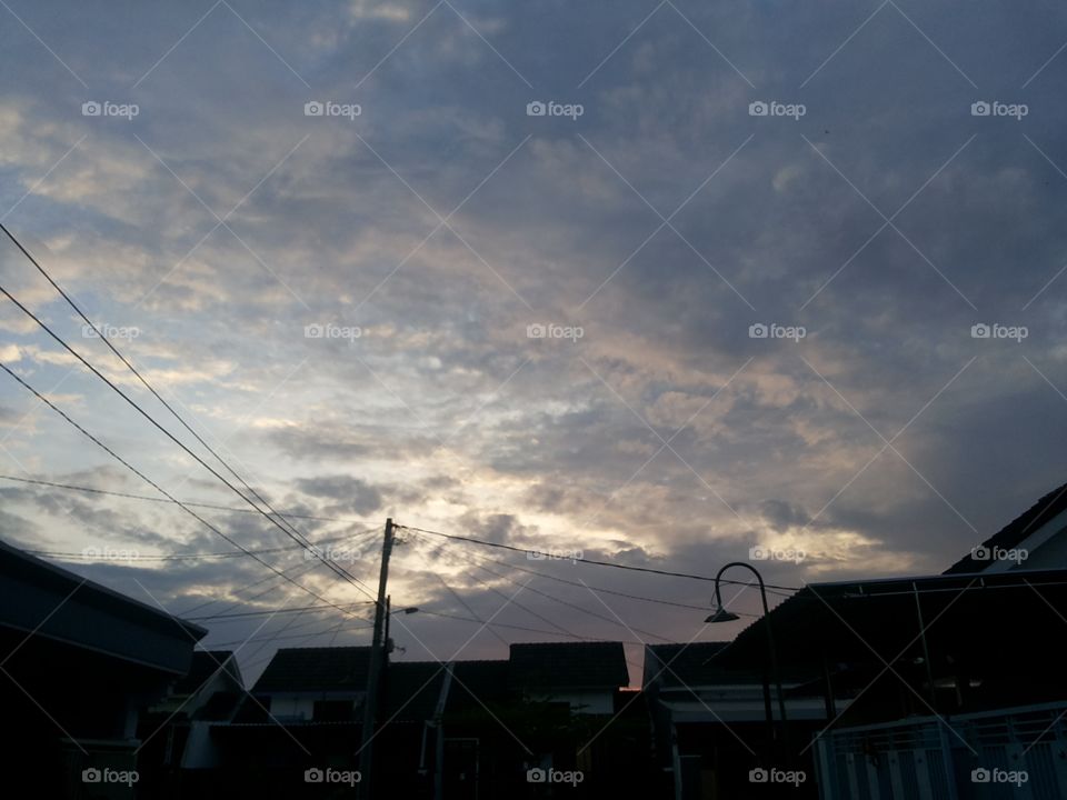 cloudy sky
