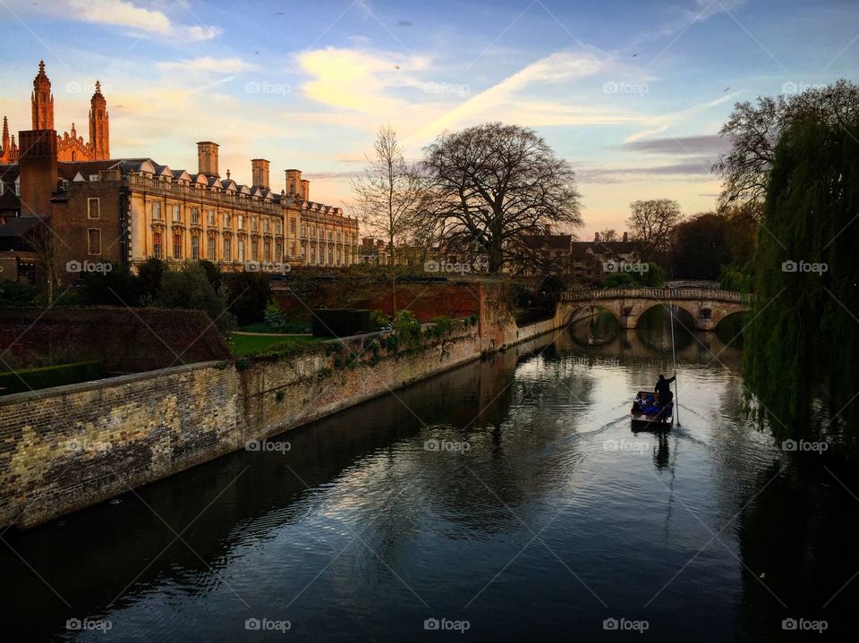 Evening in Cambridge