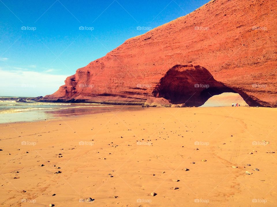 Legzira beach of morocco