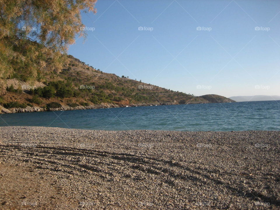 A Greek Beach Serene