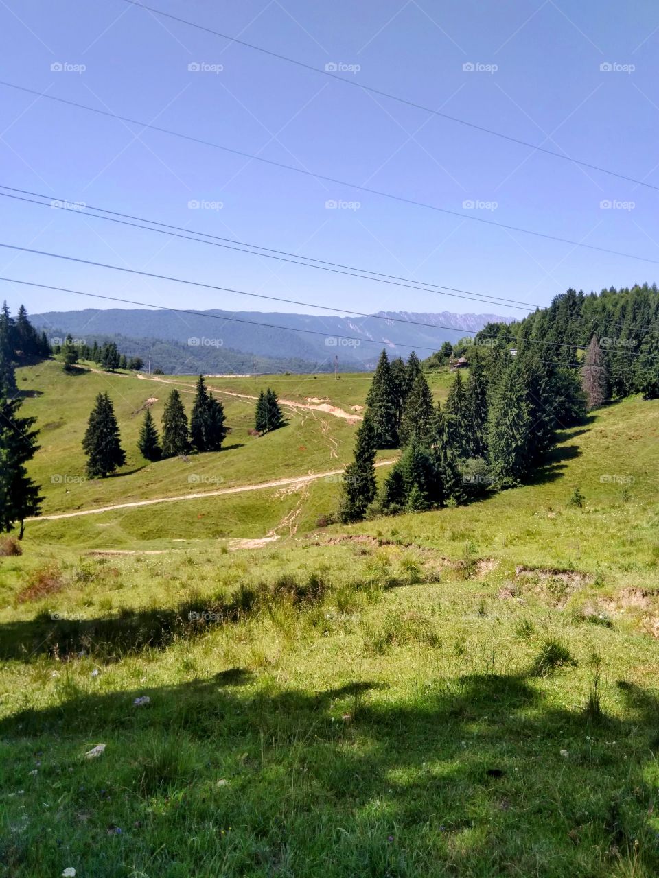 The beautiful mountain