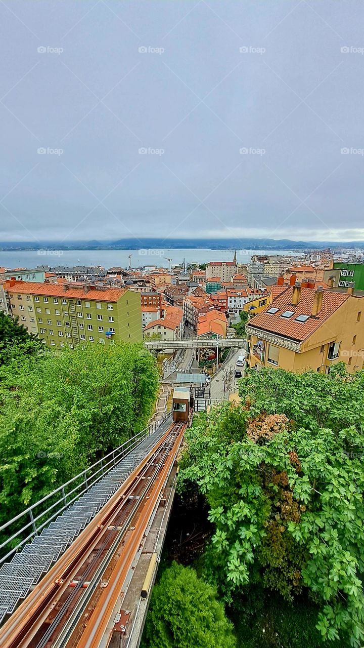 En lo alto de la ciudad