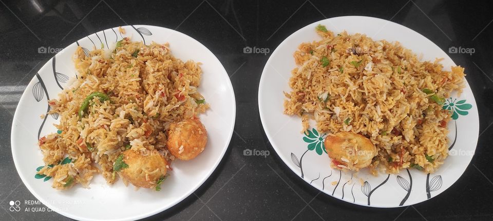 yummy egg biryani 🤤