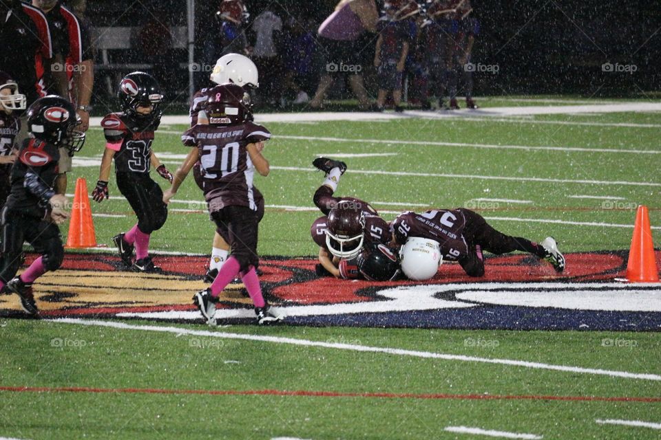 Getting it done in the Rain