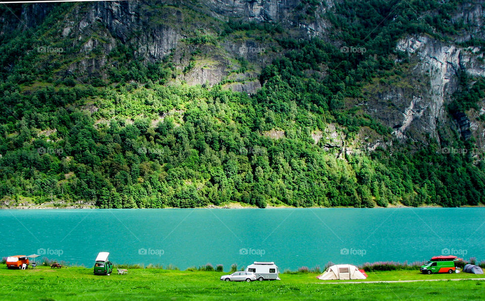 camping, Norway