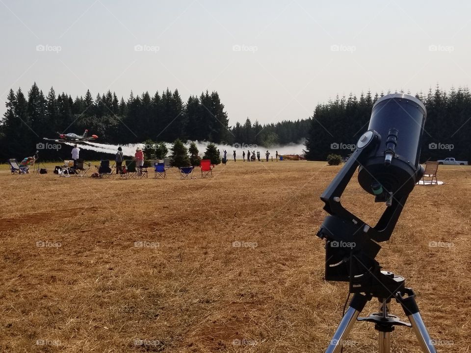 Eclipse fly-in, Oregon