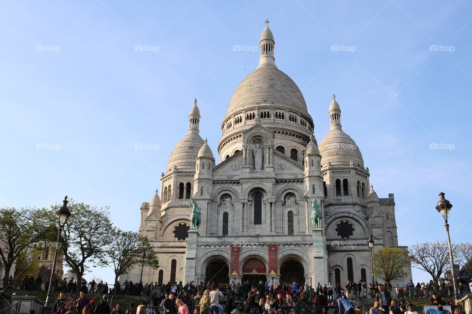 Cathédral Sacré-Cœur in Paris, France