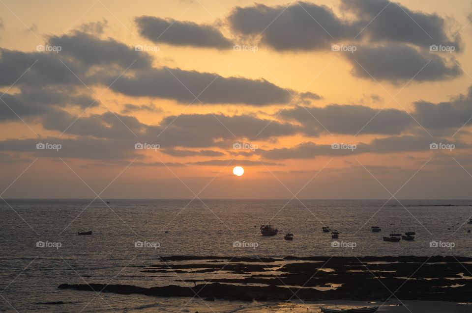 Beach sunset