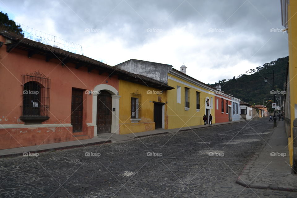 Architecture, Building, Street, Town, House