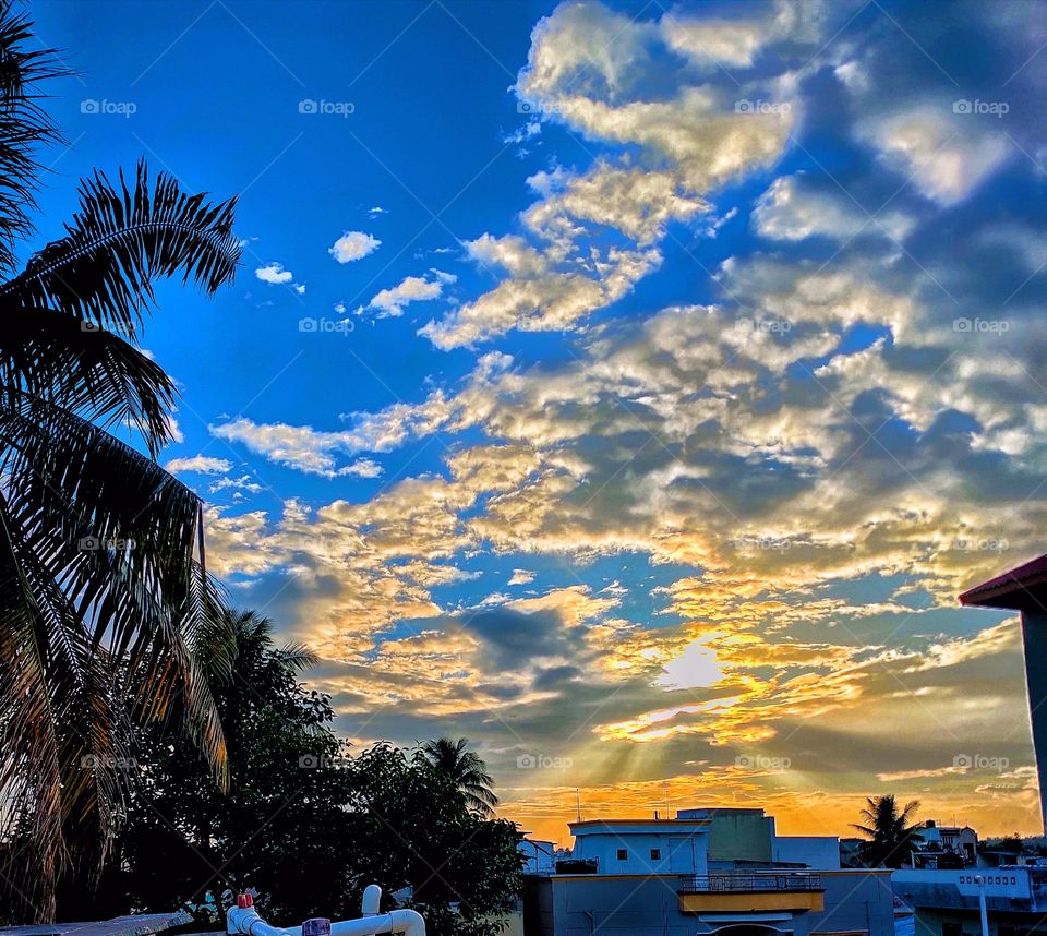 Sunset Art, it's amazing to see set because it gives everytime new view and new possibility of thoughts