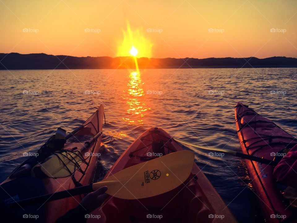 Sunset Kayaking 