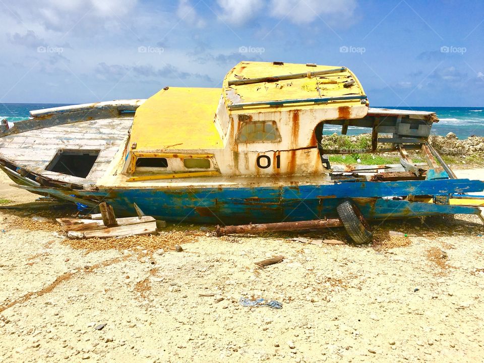 "Derek" Bathsheba Barbados shipwreck 
