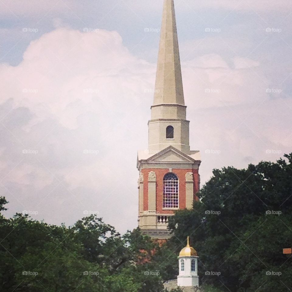 The steeples