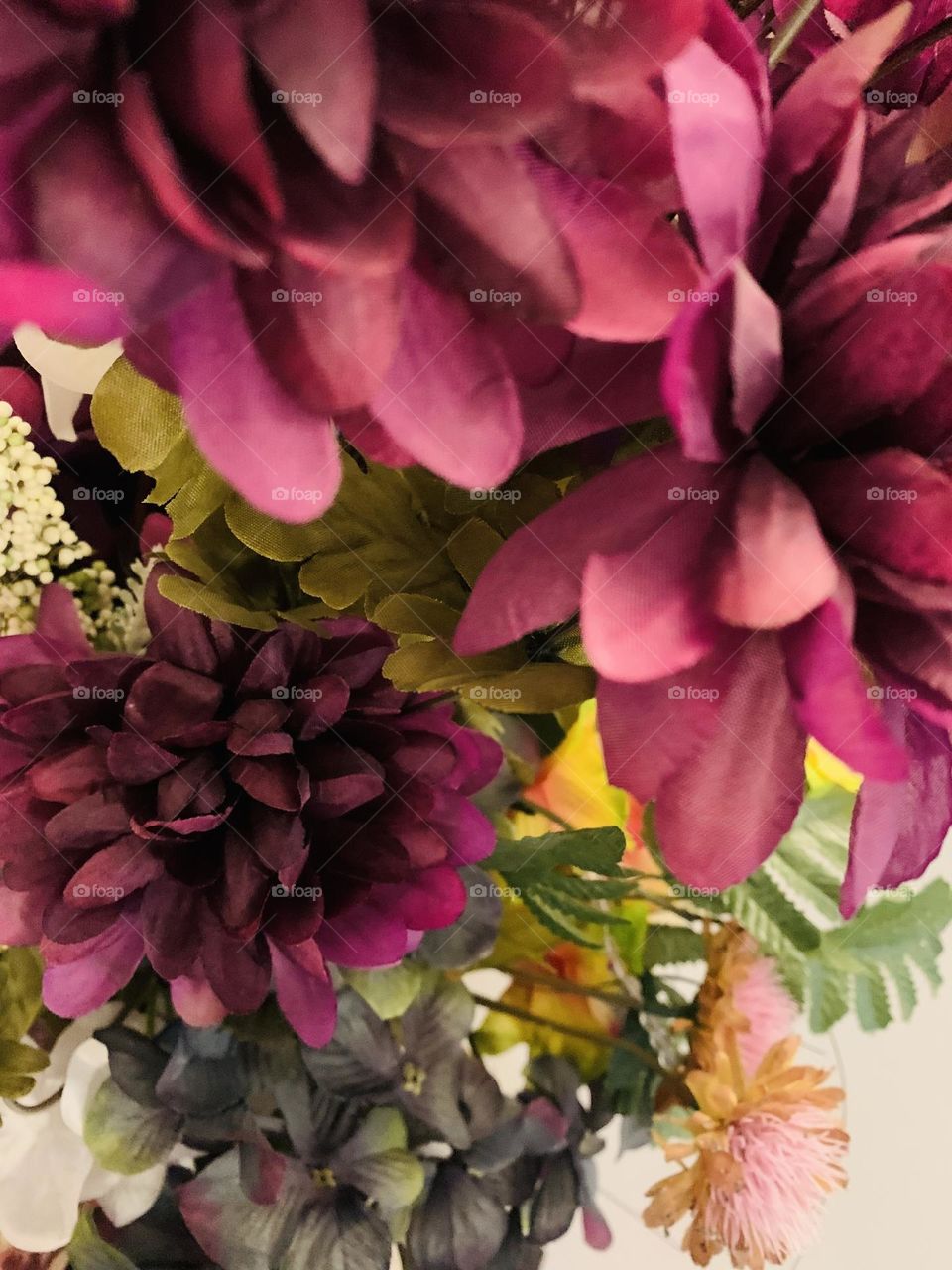 Magenta flower bouquet 