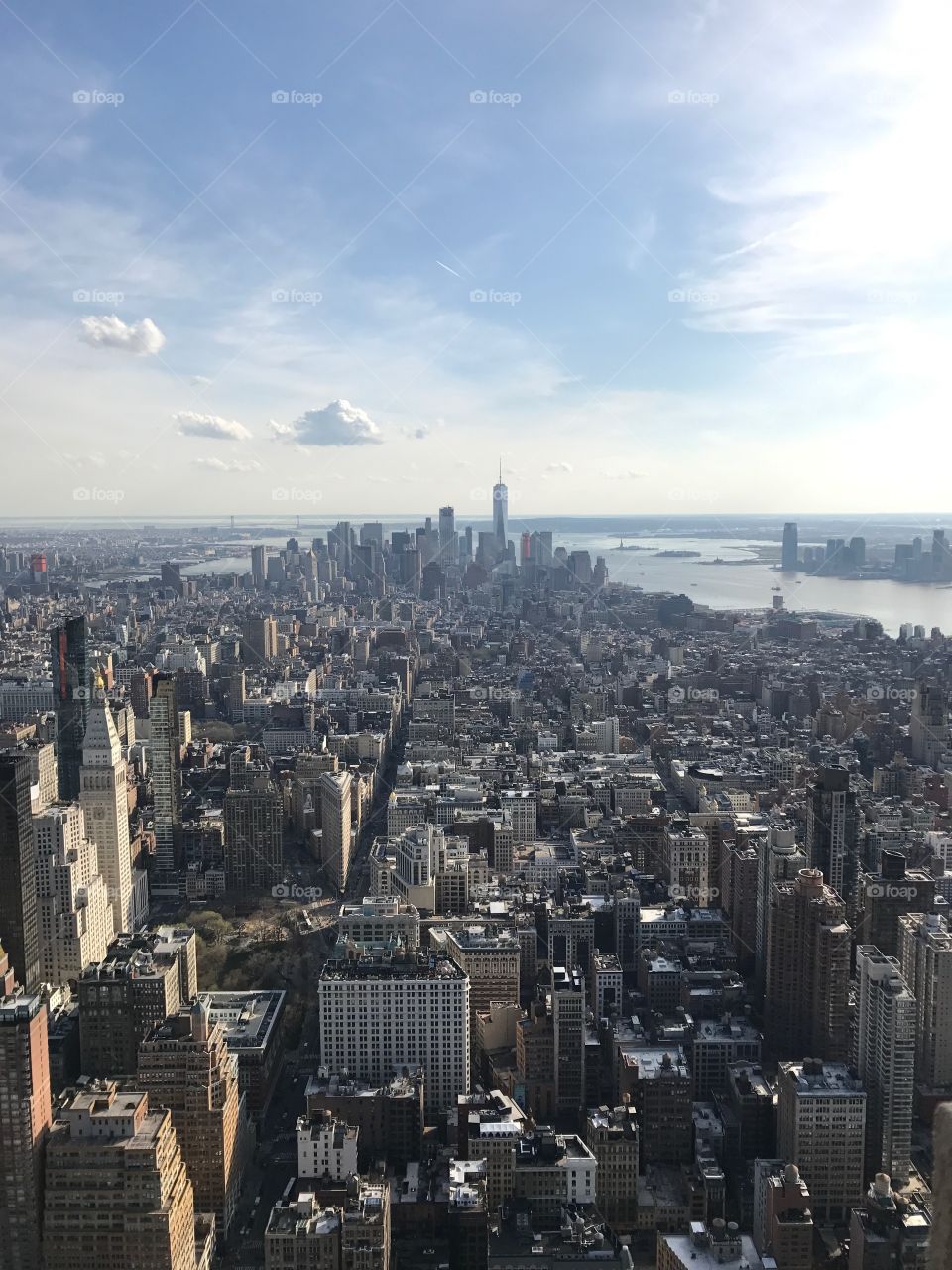 Empire State Building, view from the top