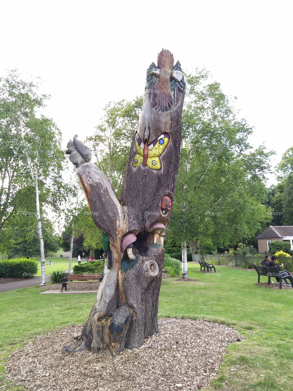 park tree art