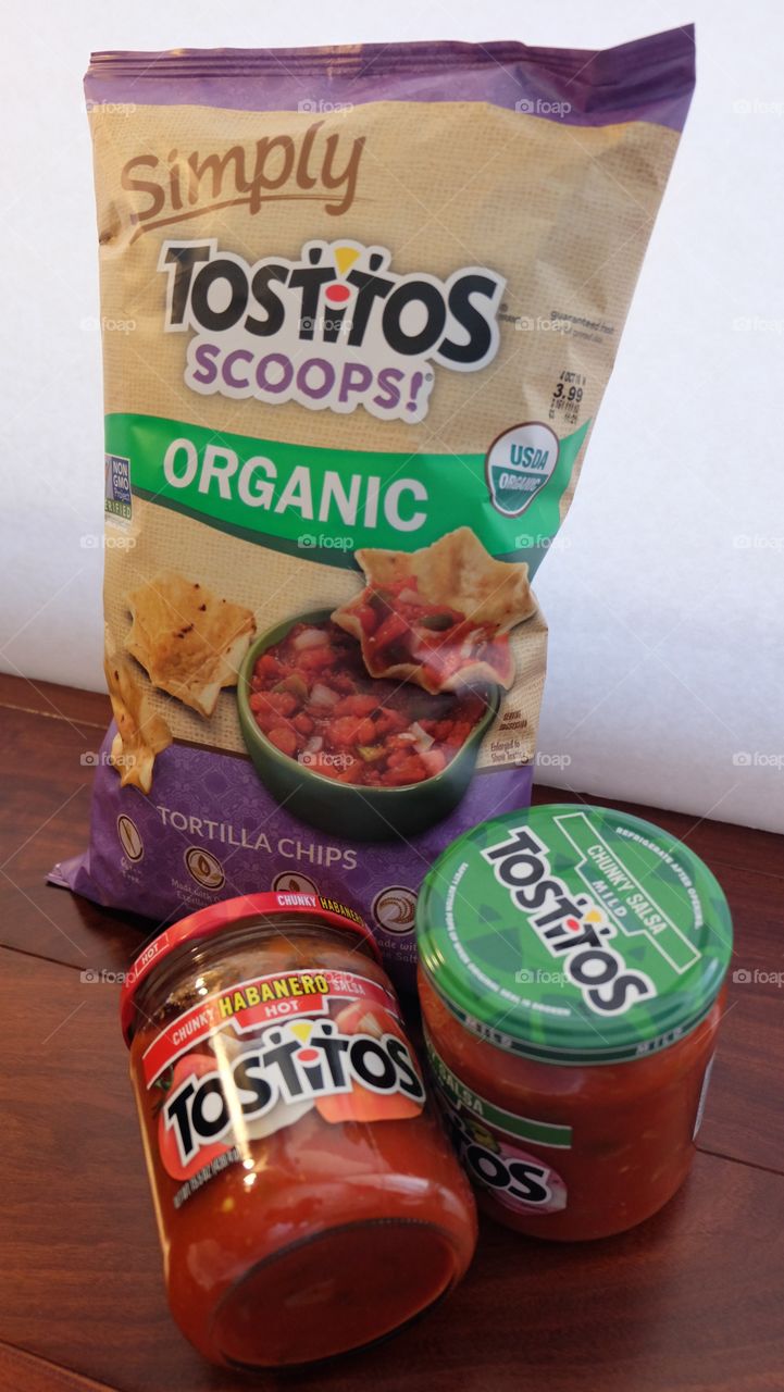 Tostitos chips and dips