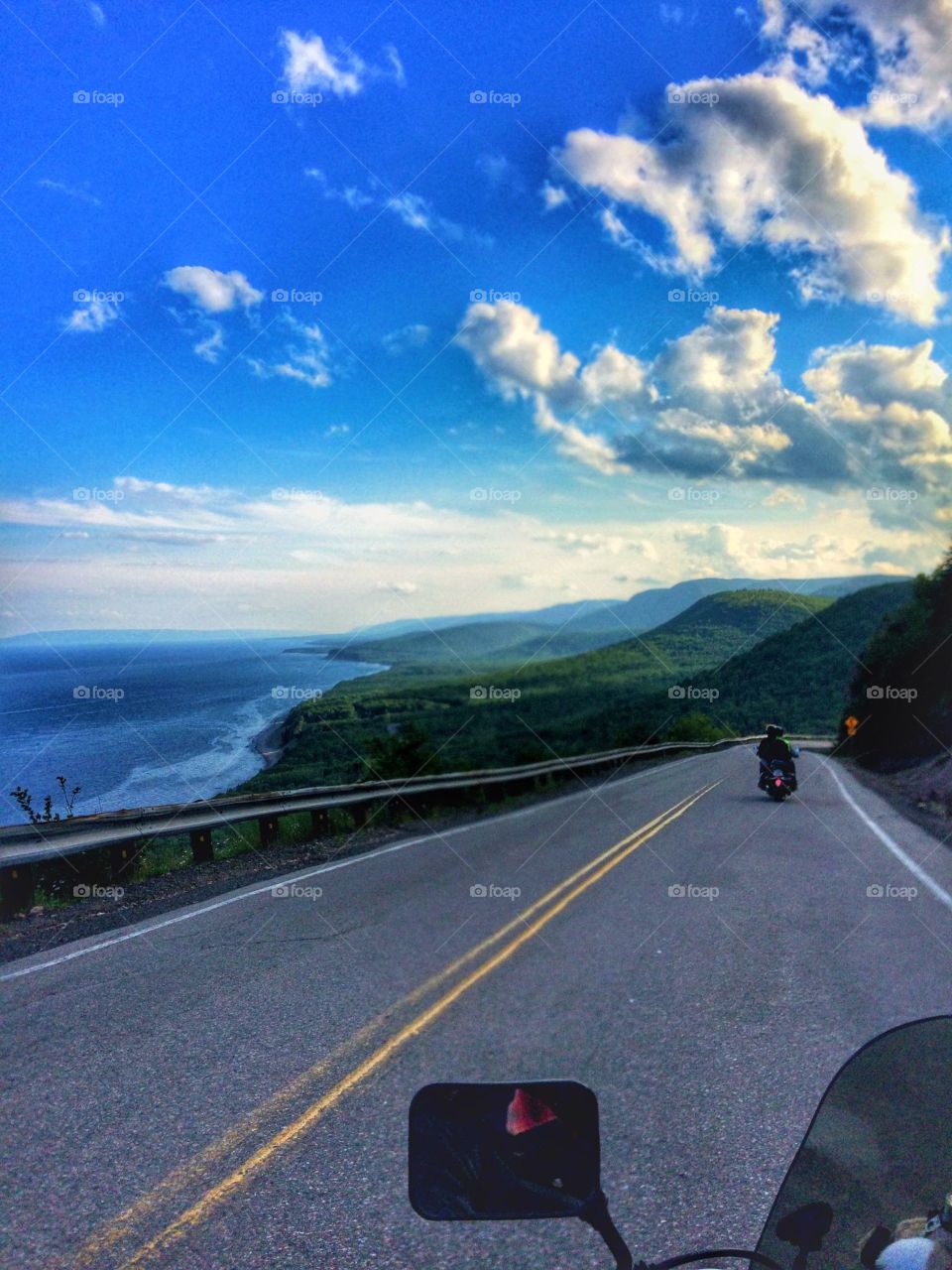 Heading home on the Cabot Trail